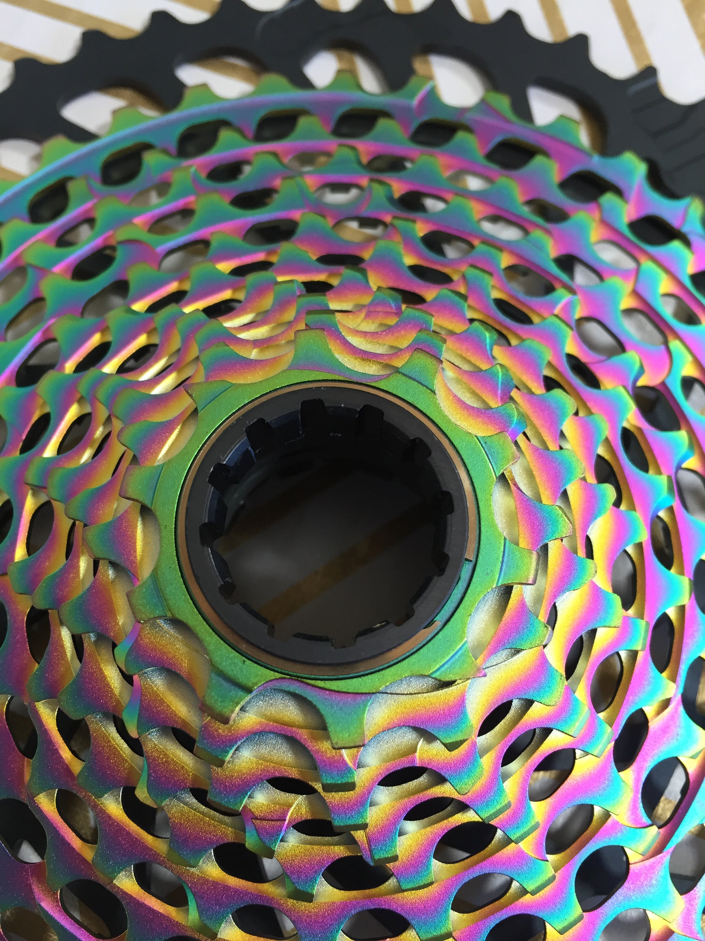 SRAM XG-1299 XX1 Eagle 12-Speed Cassette Rainbow, B1, 10-52t (7715713777902)